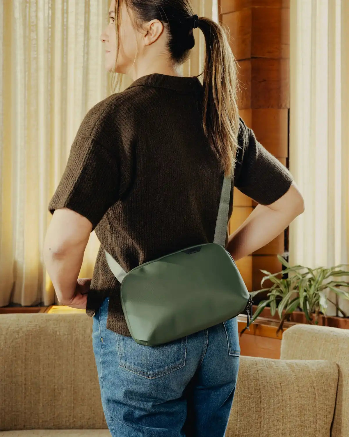 Travel Crossbody | 3L | Sage