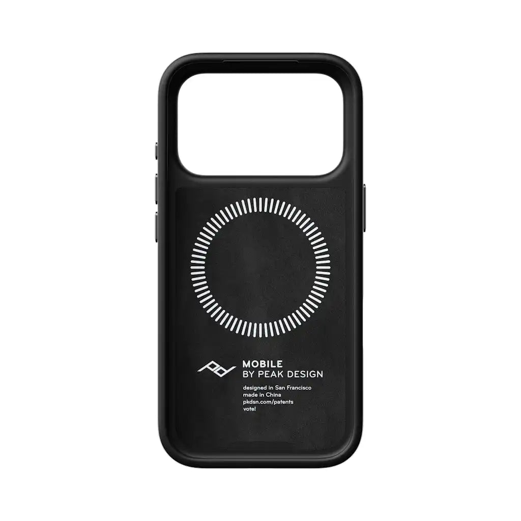 SlimLink Case | iPhone 18 Pro | Black Leather