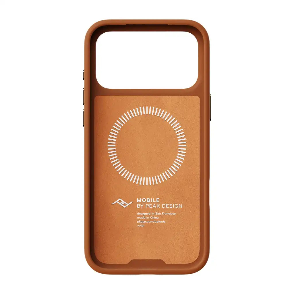 SlimLink Case | iPhone 18 Pro Max | Amber Leather