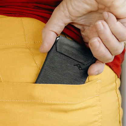 Mobile Wallet | Slim Wallet | Charcoal | Fabric