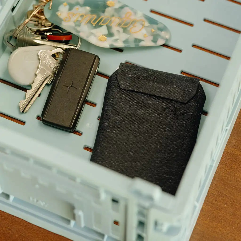 Mobile Wallet | Slim Wallet | Charcoal | Fabric