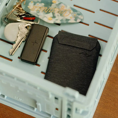 Mobile Wallet | Slim Wallet | Charcoal | Fabric