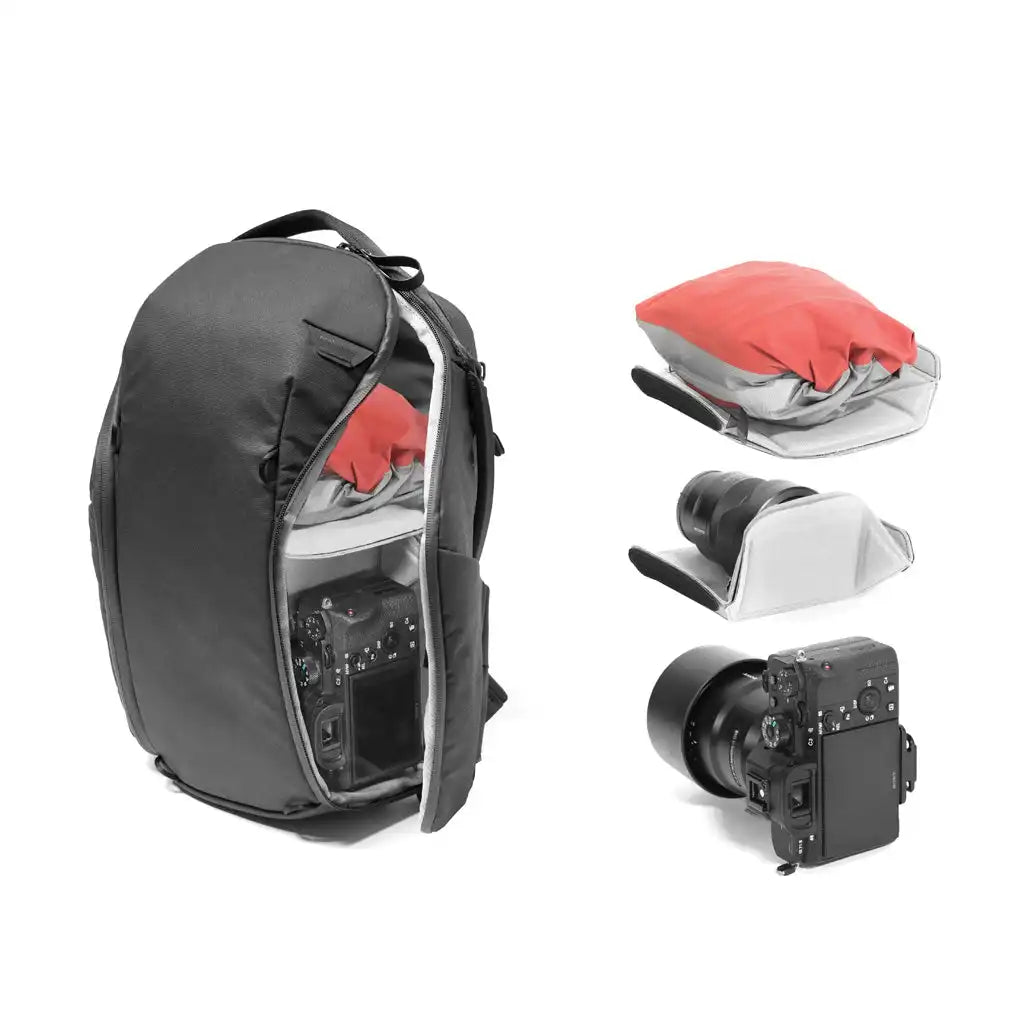 Everyday Backpack Zip | 15L | Black