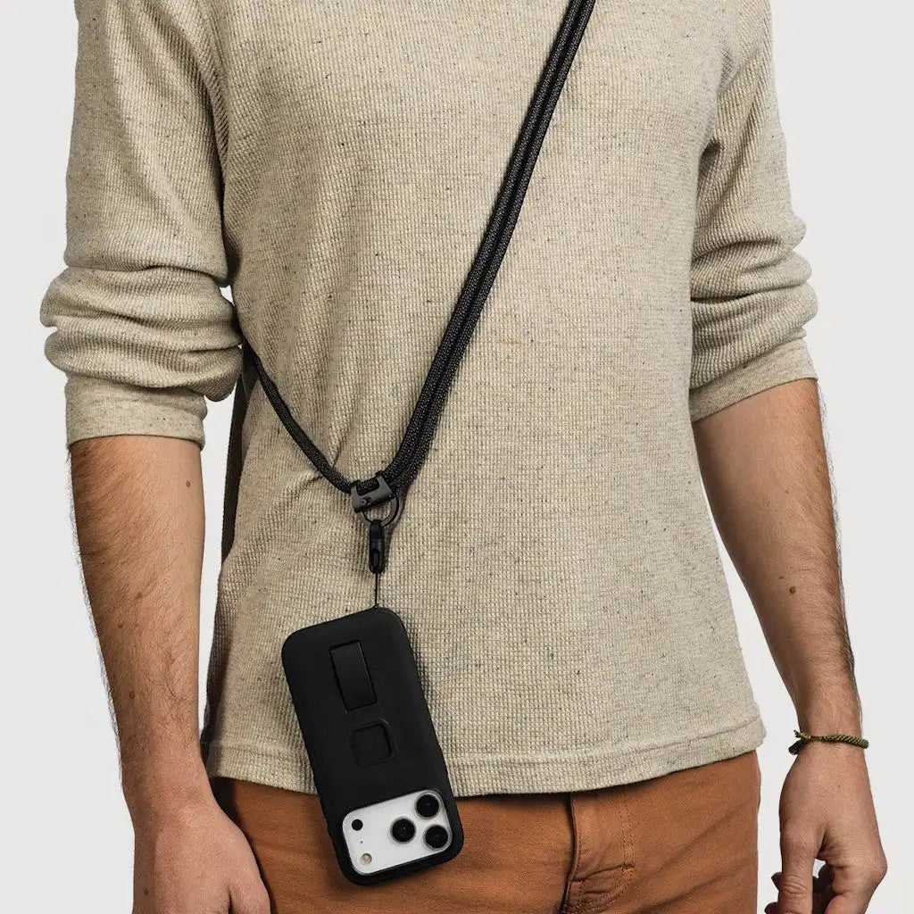 Mobile Crossbody Multi-Strap | Black