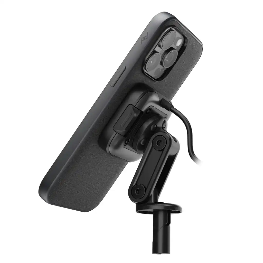 Motorcycle Stem Mount | Charging Qi2
