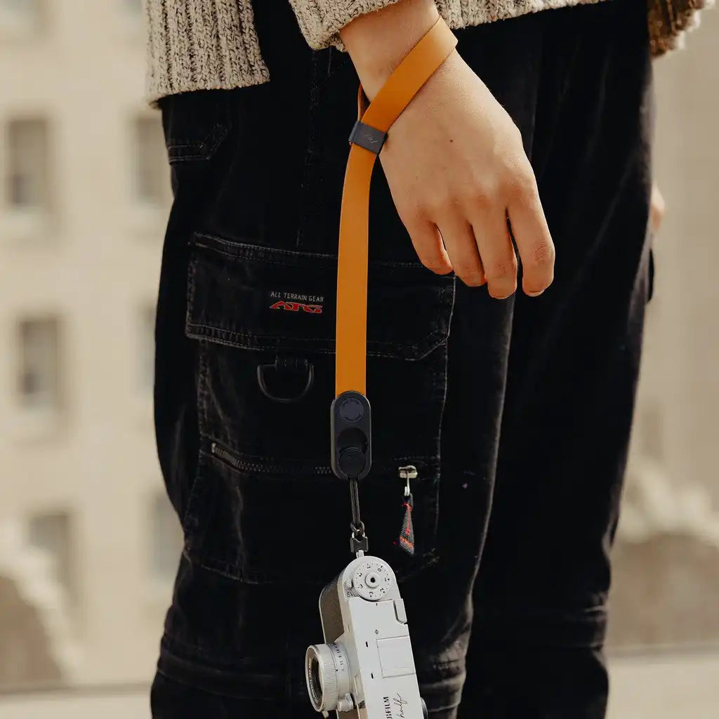 Cuff Leather | Wrist | Amber