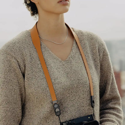 Form Leather Strap | Short | Amber