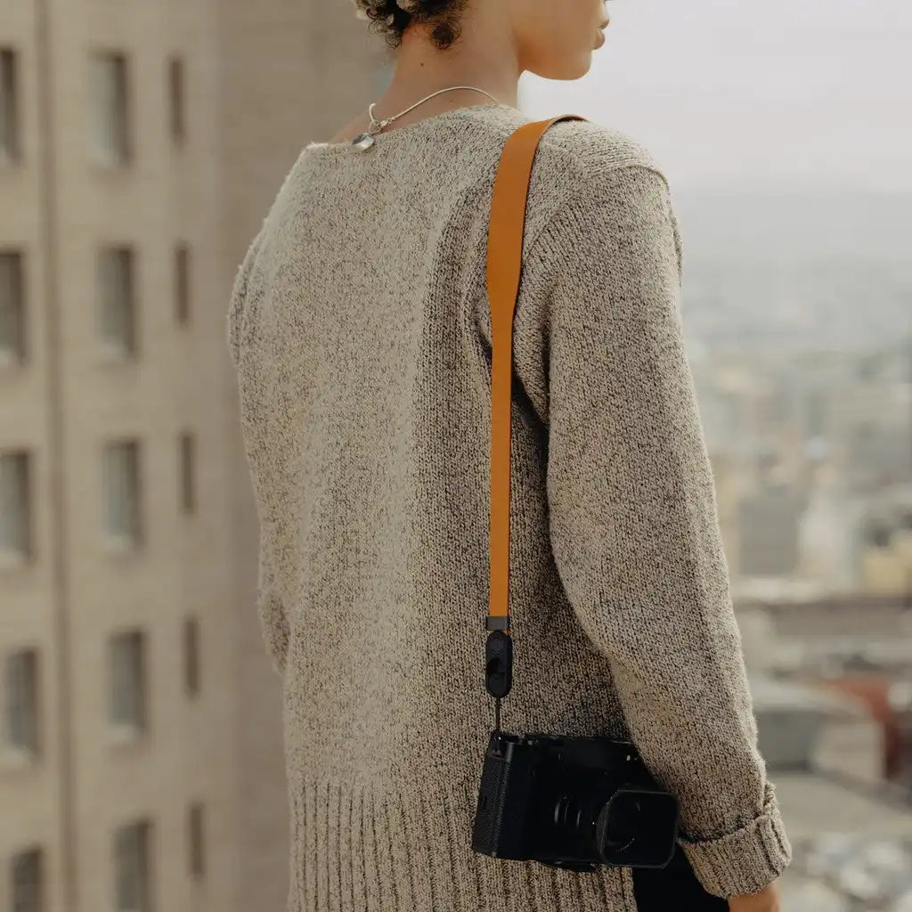 Form Leather Strap | Short | Amber