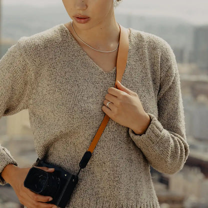 Form Leather Strap | Short | Amber