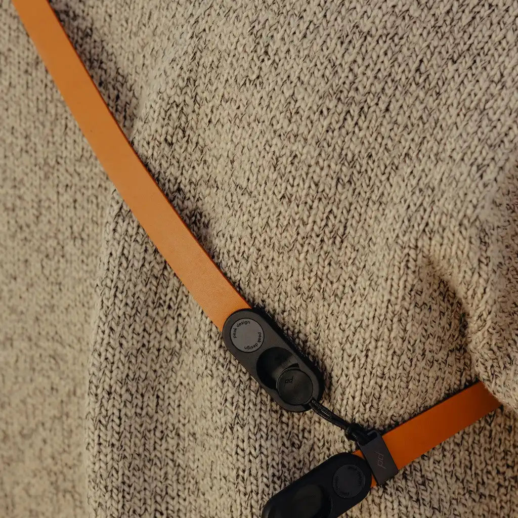 Form Leather Strap | Short | Amber