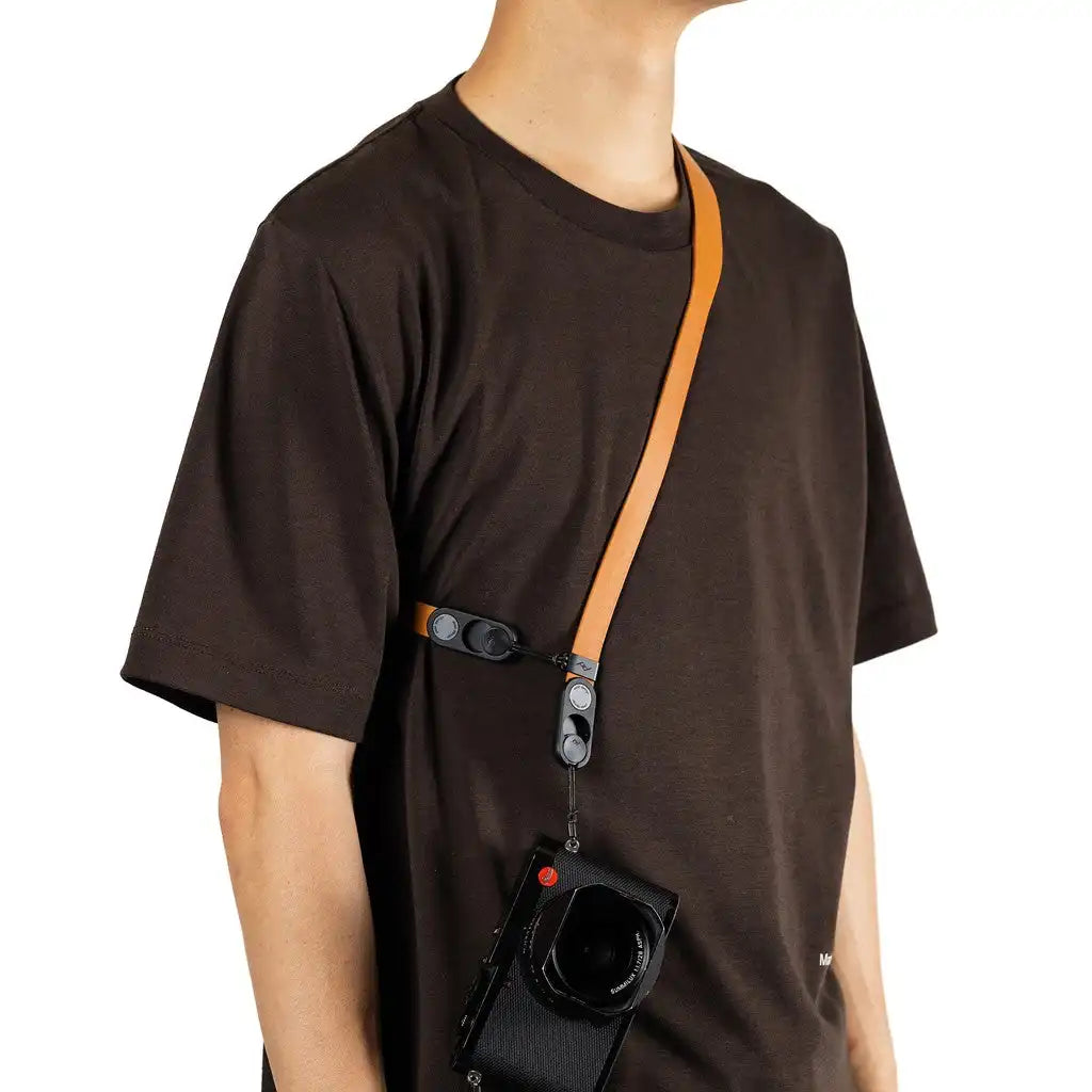 Form Leather Strap | Short | Amber